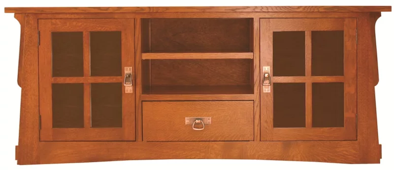 Salcha 1-Drawer Media Stand