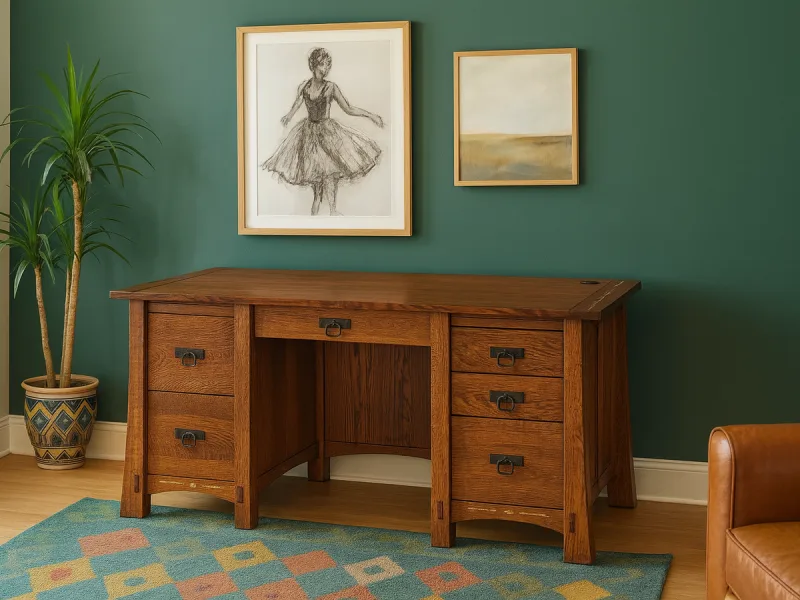 Santa Clara Abacus Desk