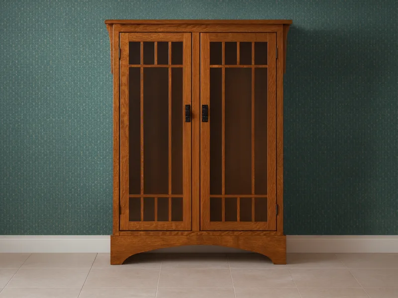 Scotland 2-Door Bookshelf