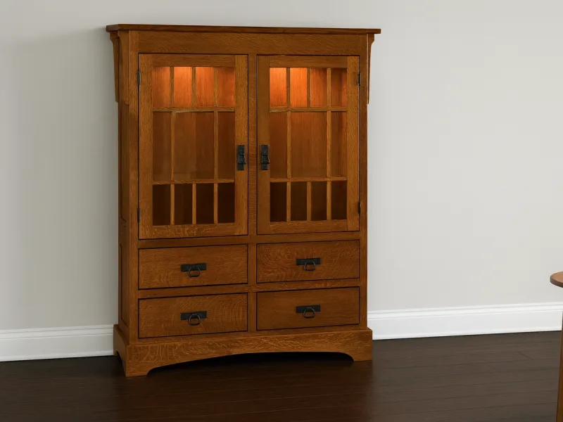 Scotland Bookcase with Drawers
