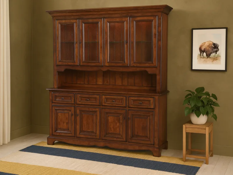 Sedalia 4-Door Hutch