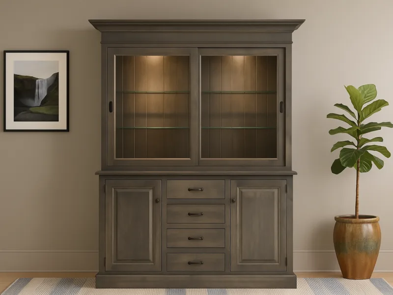 Straub Sliding Door Hutch