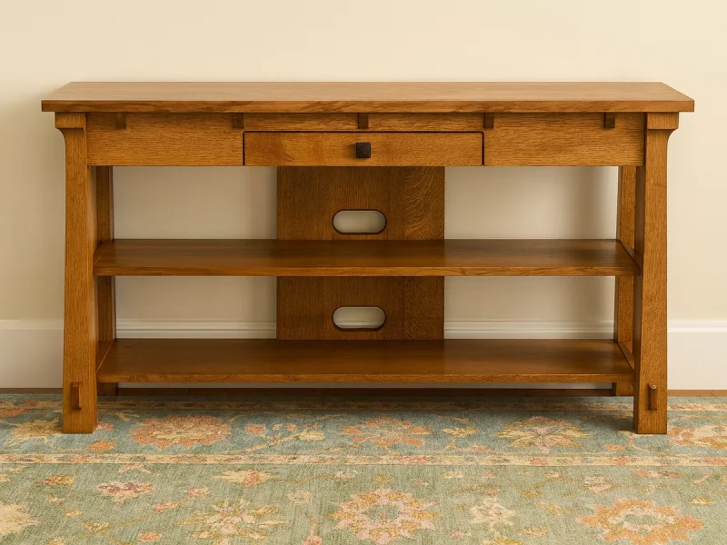 Sunrise Manner Open TV Stand