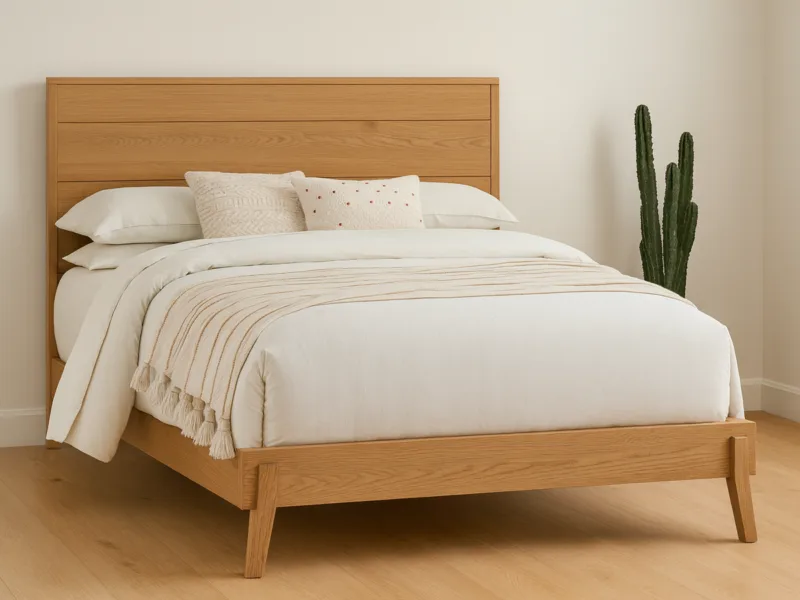 Swanton Mid-Century Amish Bed