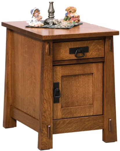 Tahari Enclosed End Table