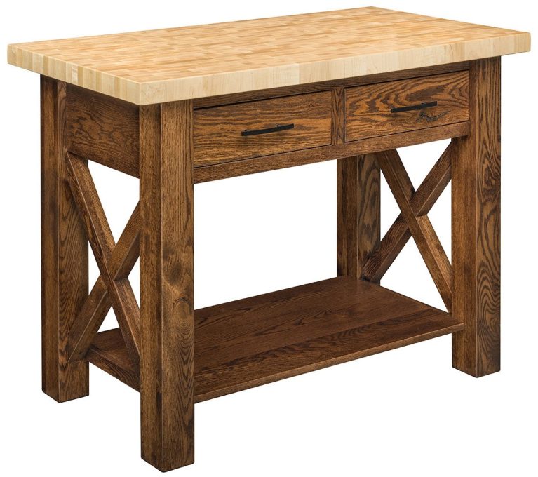 Tewksbury Butcher Block Island