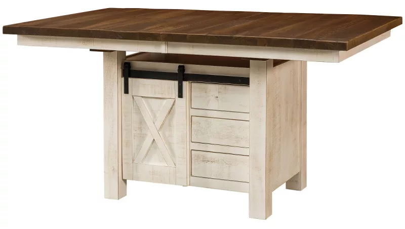 Texas Rustic Cabinet Table