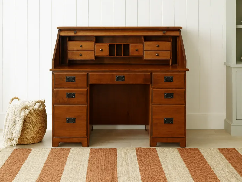 Transcriptionist’s Roll Top Desk
