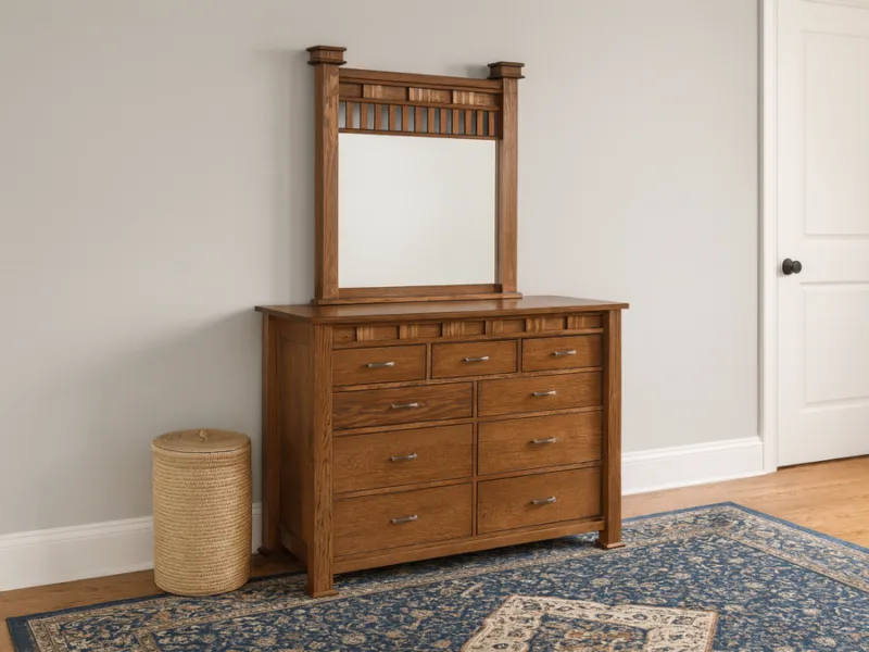 Tuskegee Dresser with Mirror