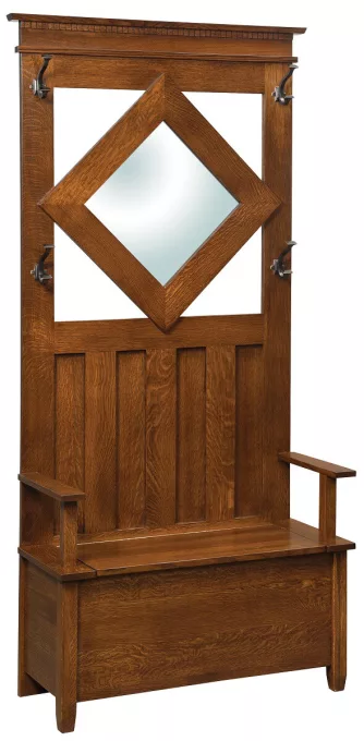 Verity Amish Hall Seat