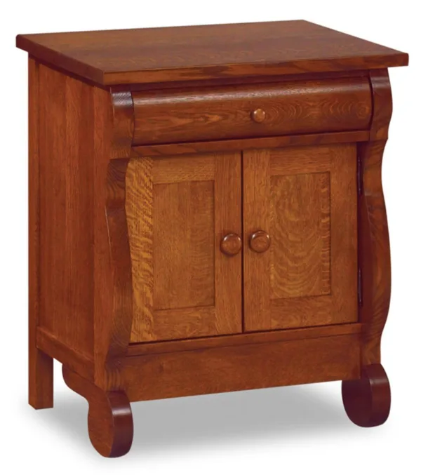 Victoria Sleigh 2-Door Nightstand