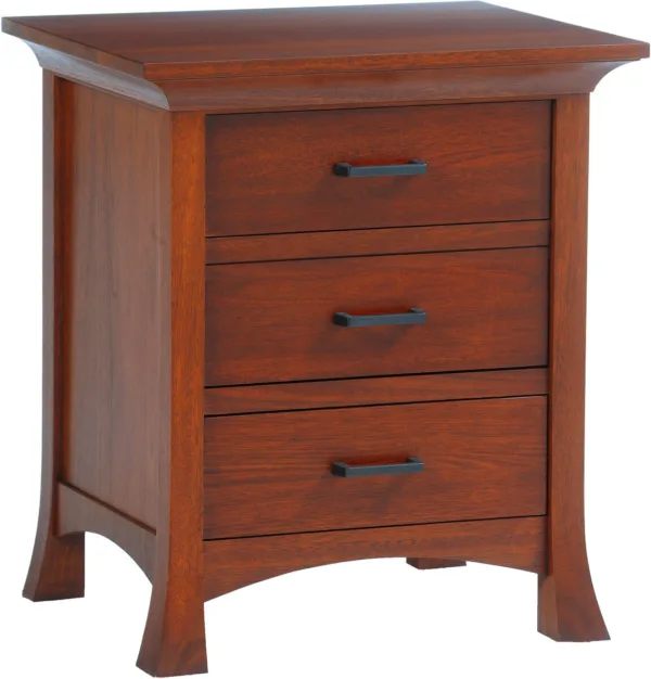 Villa 3-Drawer Nightstand