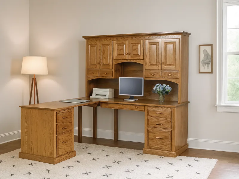 Webber Corner Hutch Desk