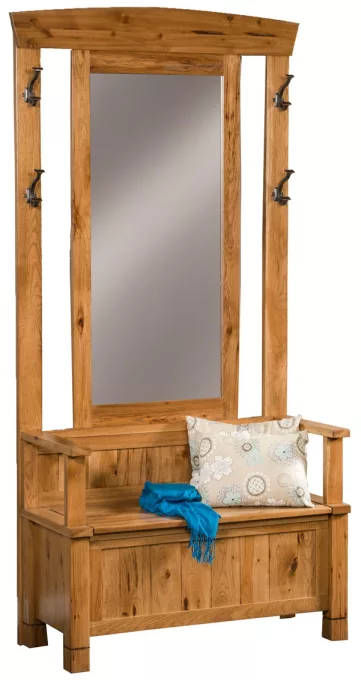 Weirton Mirrored Entryway Seat