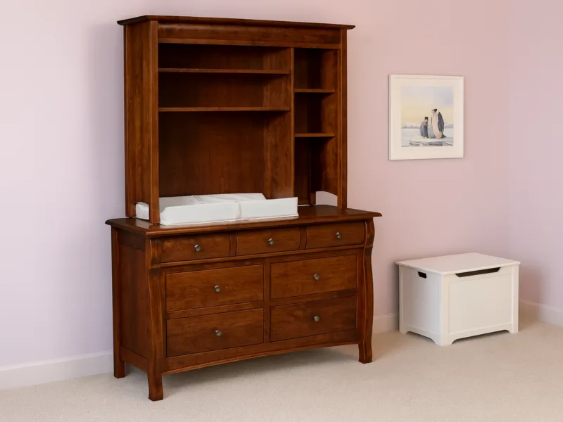 West Estates Changing Table with Hutch