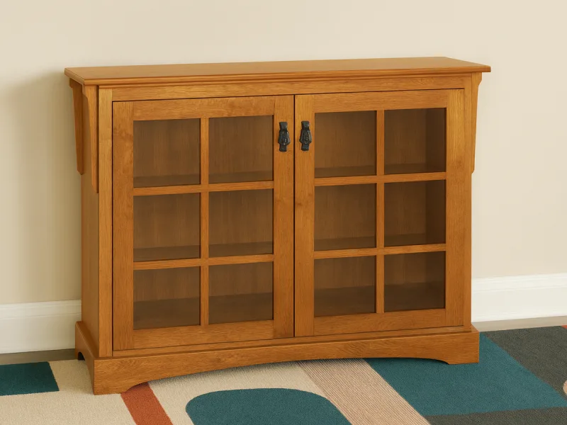 Wolcott 2-Door Bookshelf