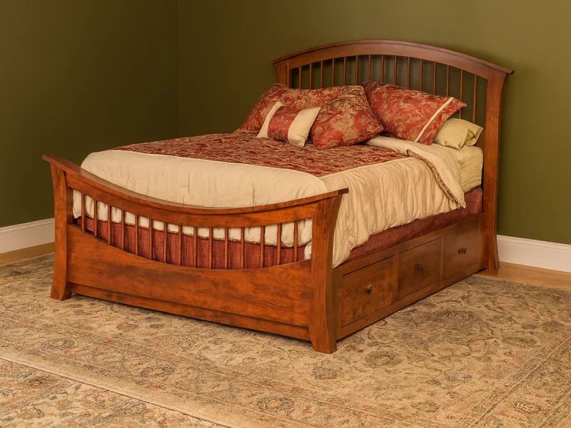 Wyndham Slat Storage Bed