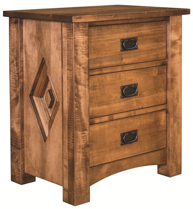 Yamhill 3-Drawer Nightstand