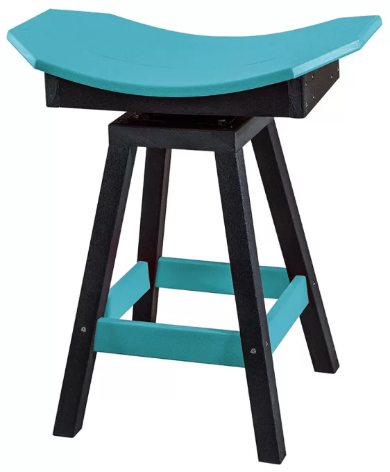 Zamora Outdoor Swivel Bar Stool