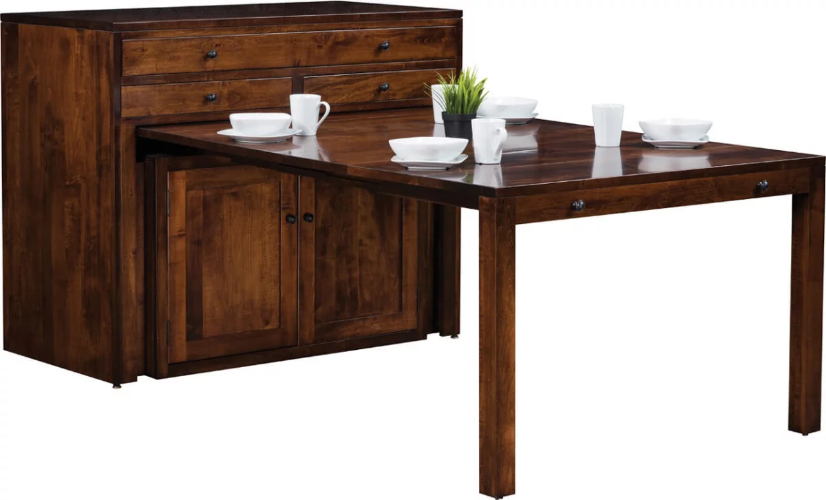 Chinaski Pullout Console Table Extended
