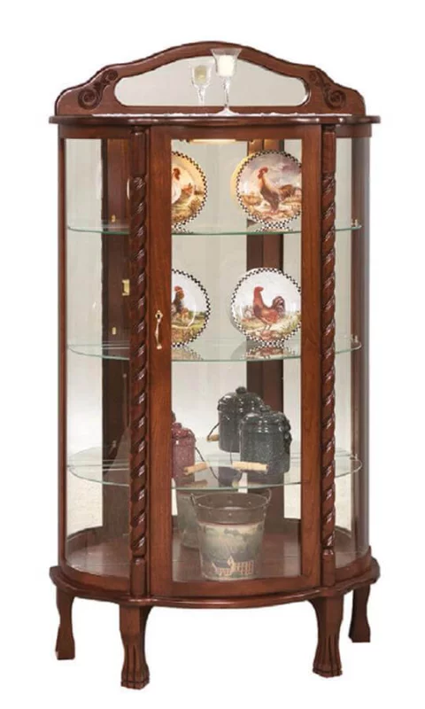 Countryside Amish Furniture Imperial Curio Cabinet