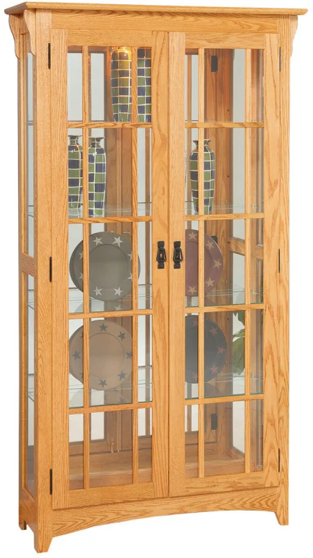 Plateau Display Cabinet in Oak