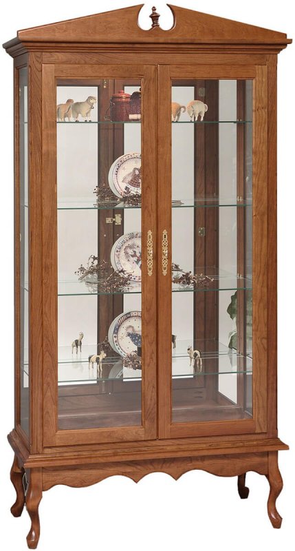 Queen Elizabeth Curio Cabinet