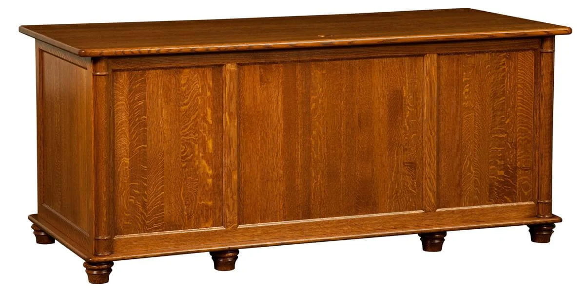 Finished Executive Desk Back