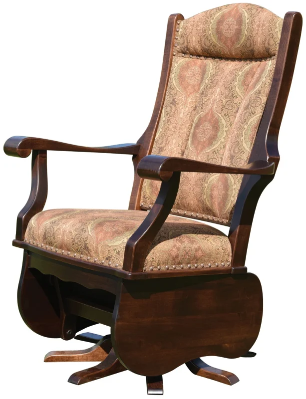 Wide Abigail Swivel Glider