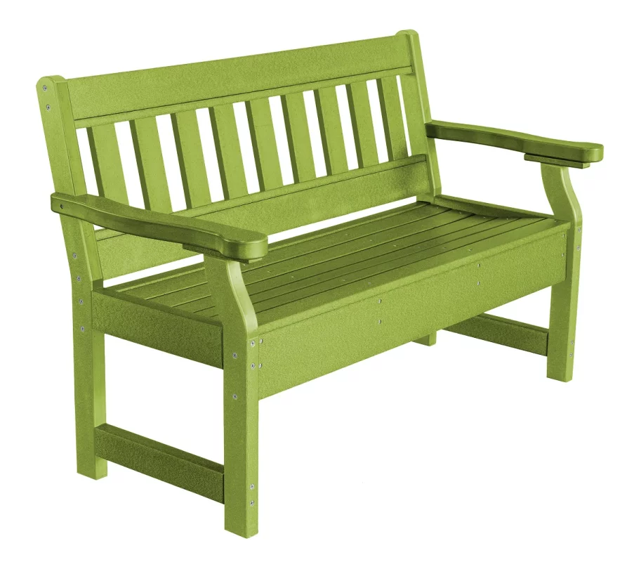 Lime Green Aden Garden Bench