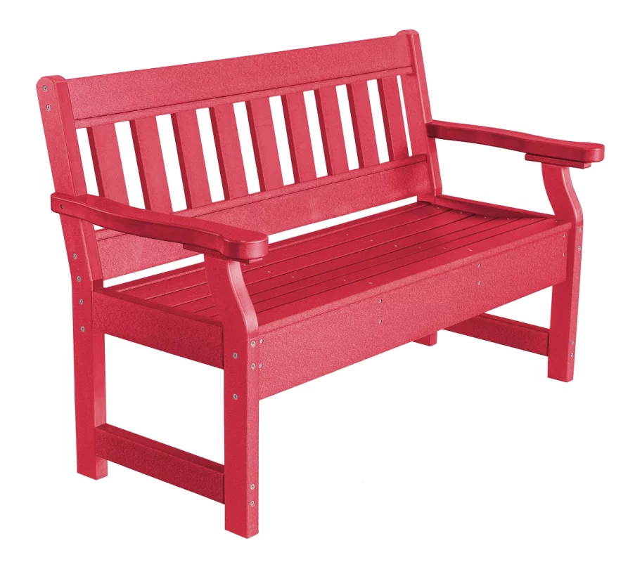 Pink Aden Garden Bench