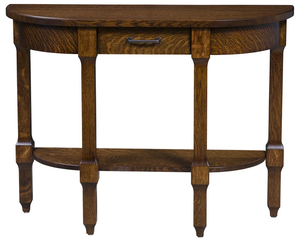 Aero Half Round Table