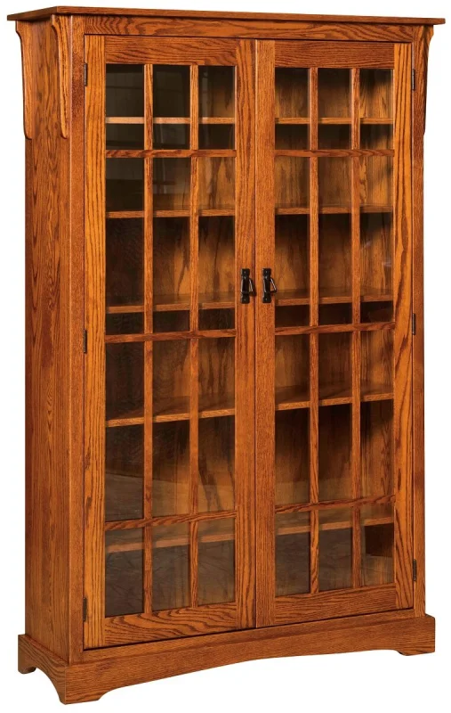 Glass Door Mission Display Cabinet