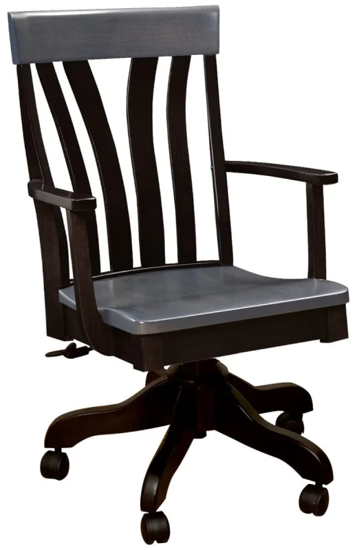 Two Tone Hardwood Desk Chair