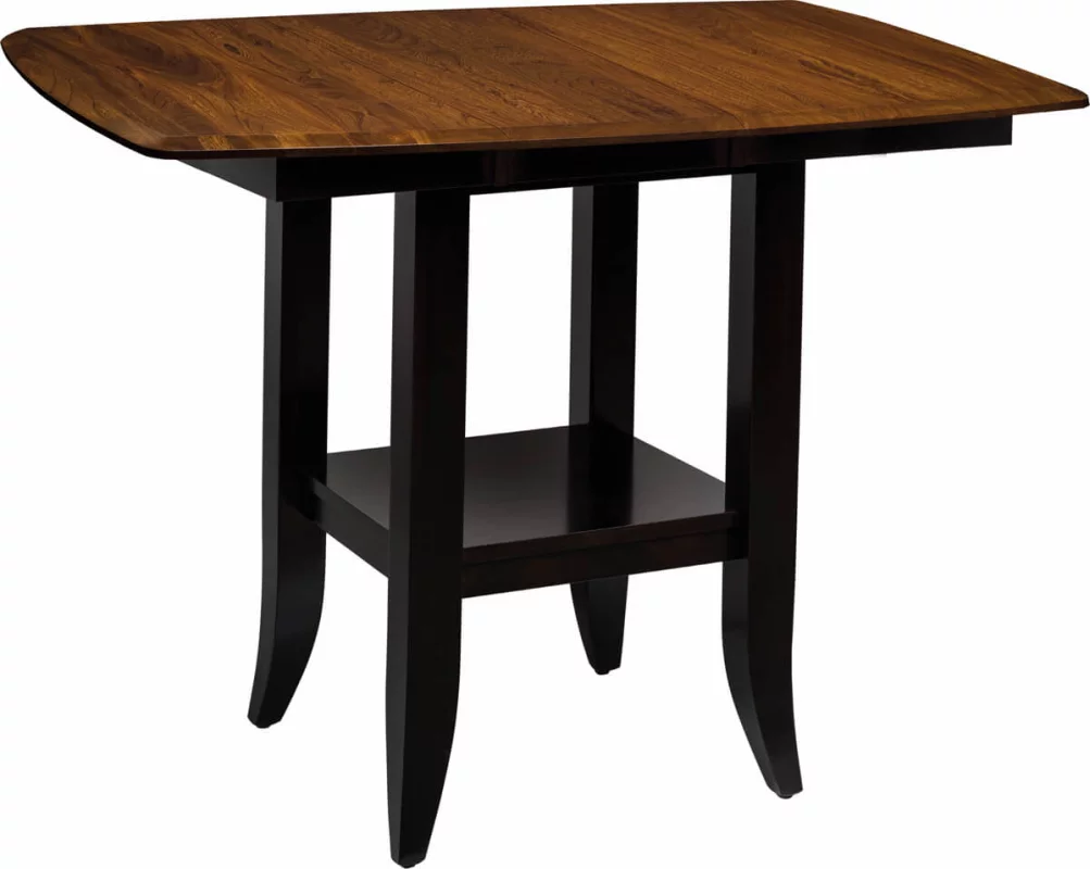 Square Top with Leaf