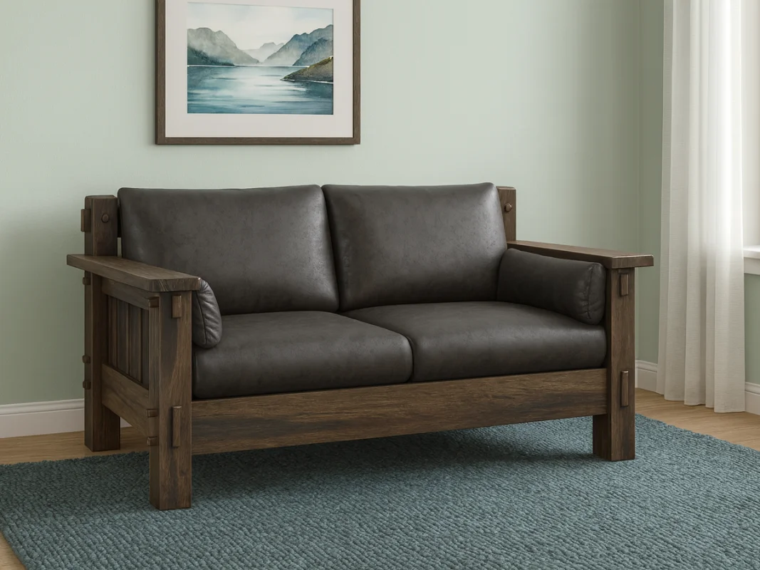 Azle Rustic Loveseat