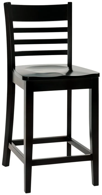 Baldacci Modern Ladder Back Pub Chair