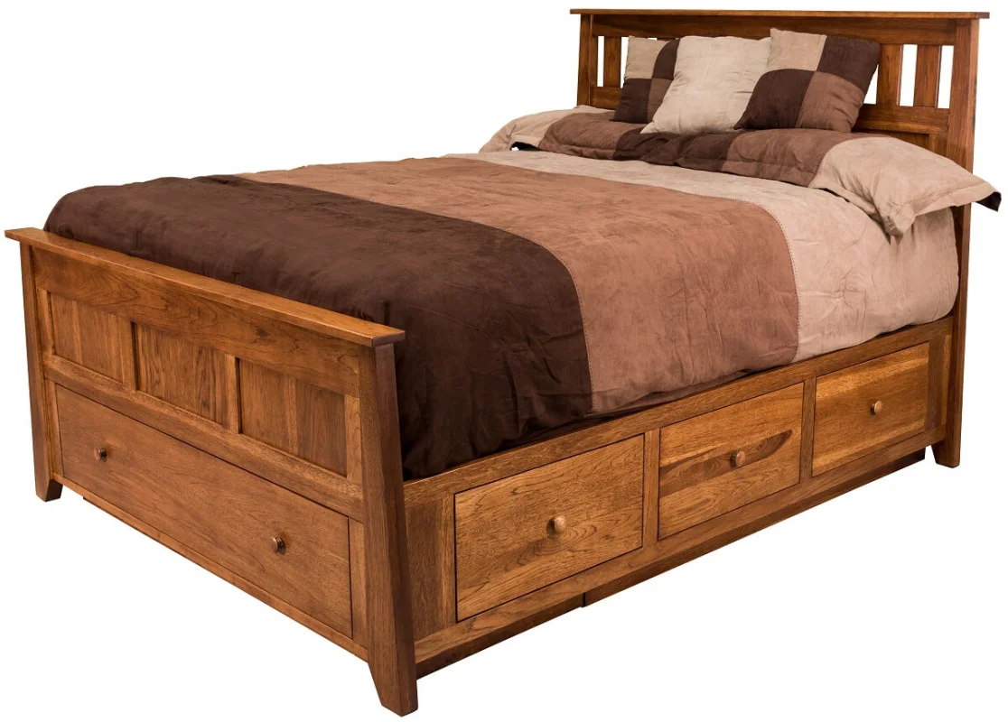 Barbeau Storage Bed