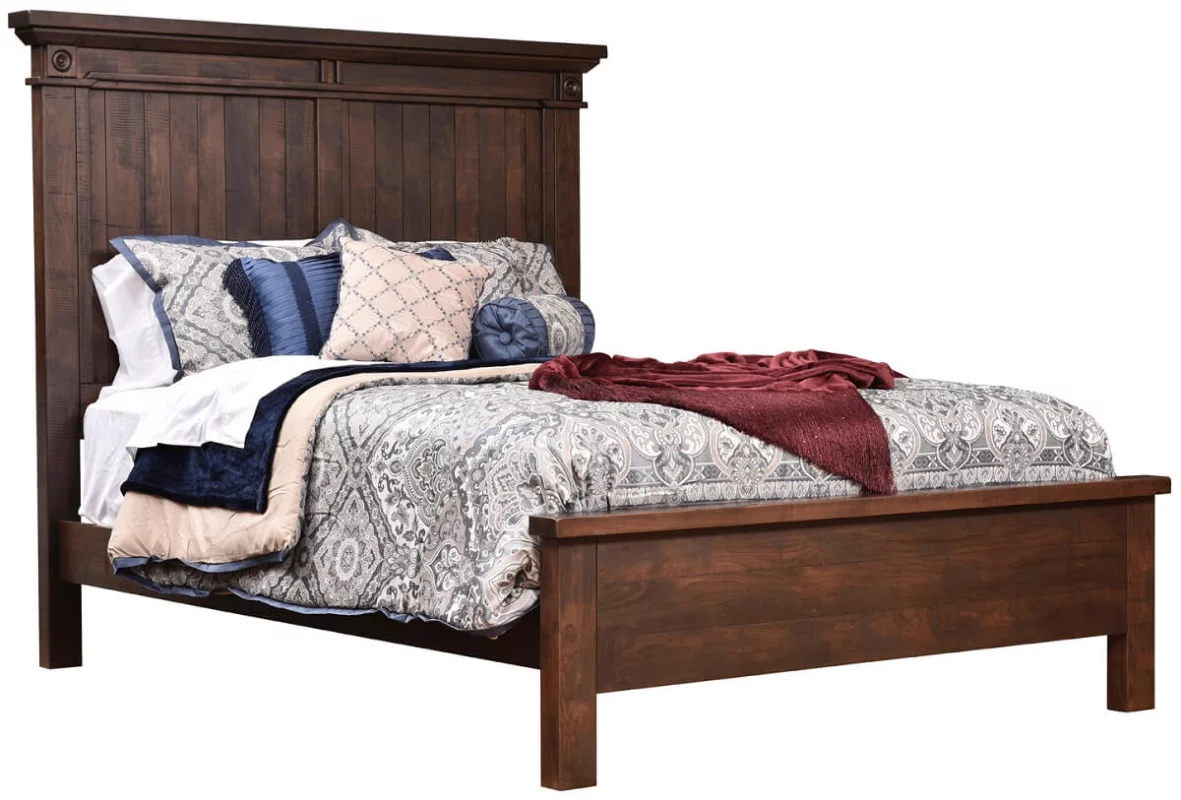 Beechwood Panel Bed