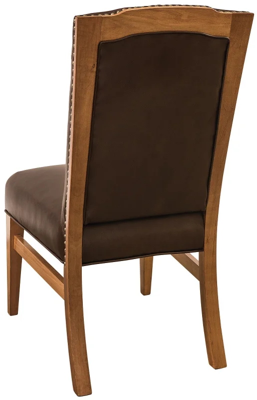 Leather Amish Made Chair