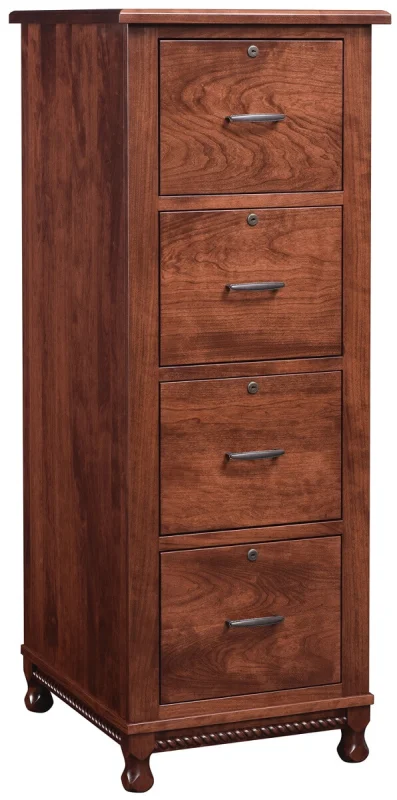 Amish Made 4-Drawer File