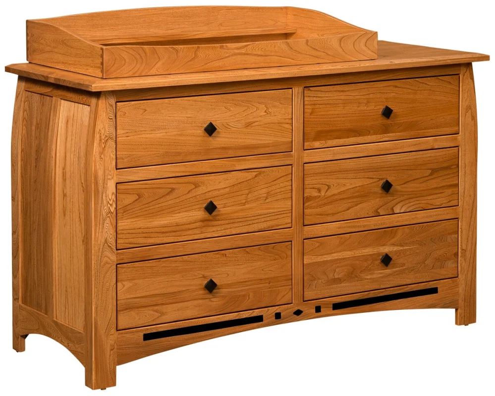 Hickory Changing Table