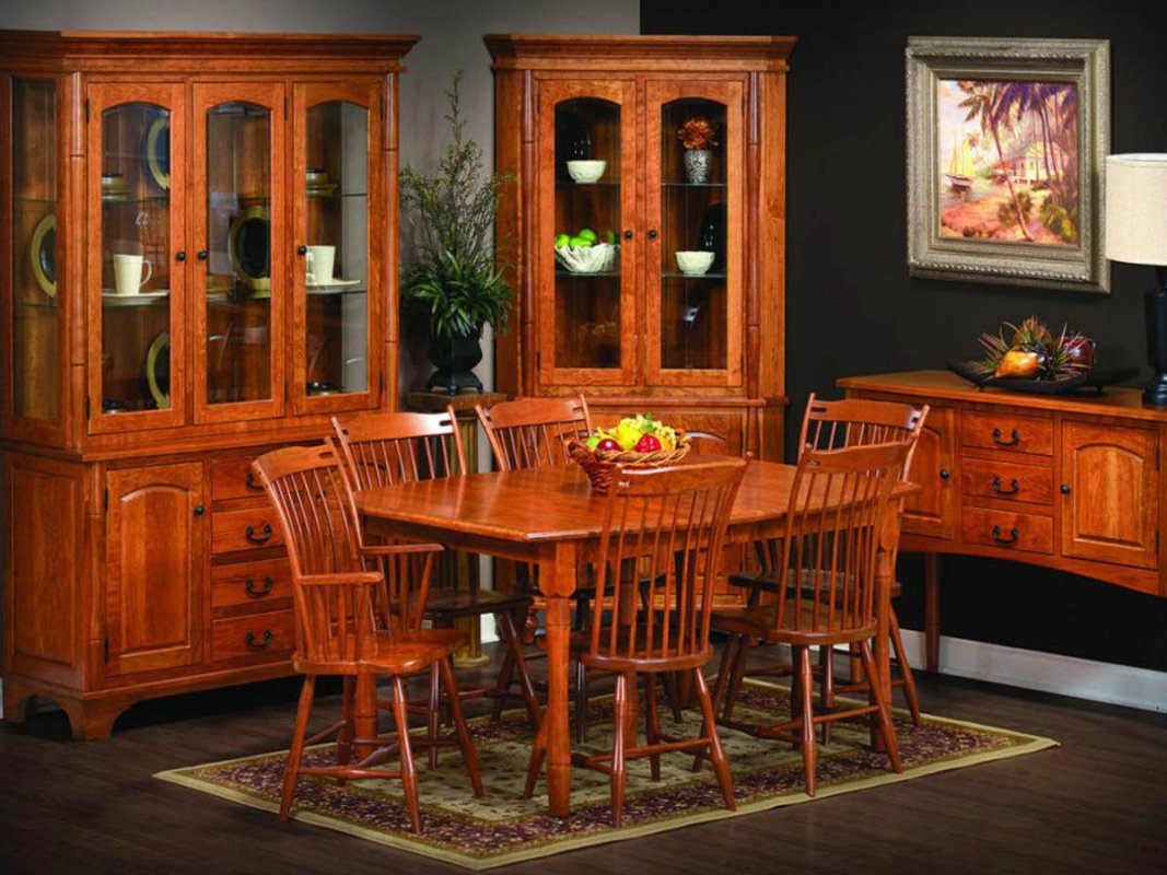 Tully Thumb Back Dining Chairs - Countryside Amish Furniture