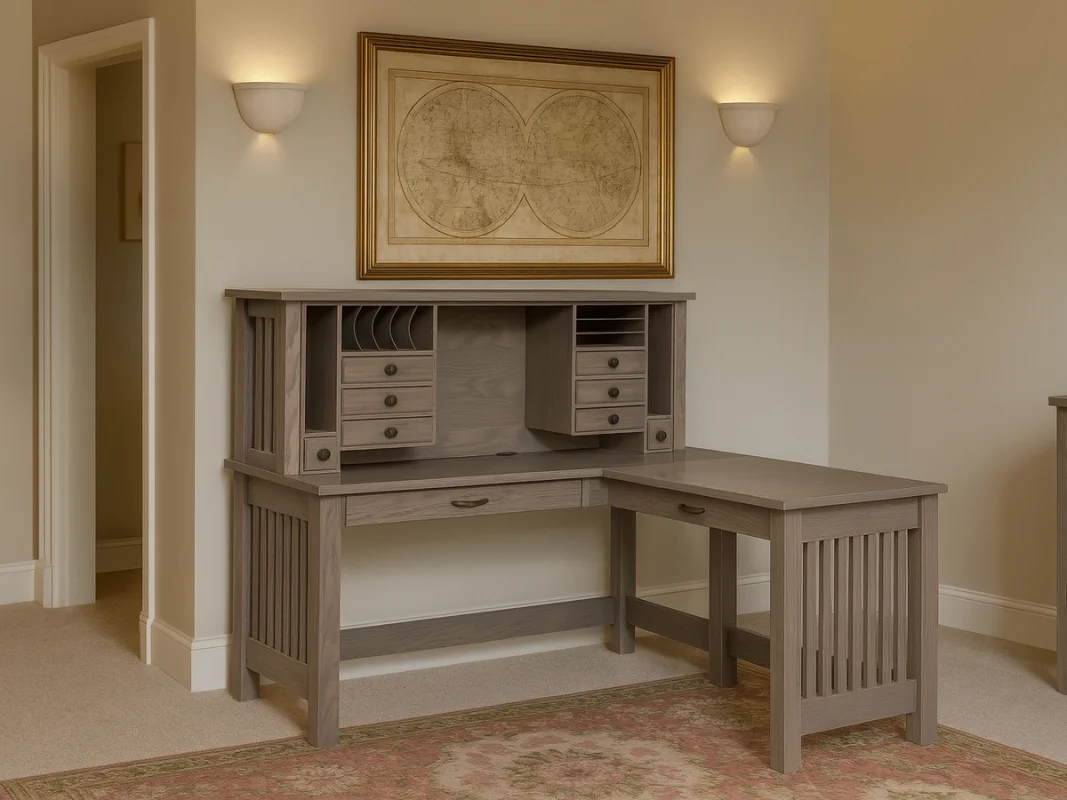 Breman Amish L-Desk