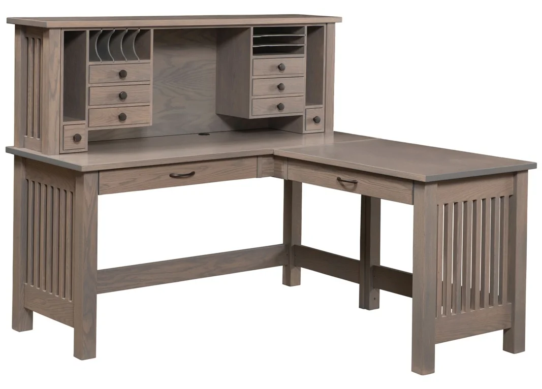 Breman Amish L-Desk