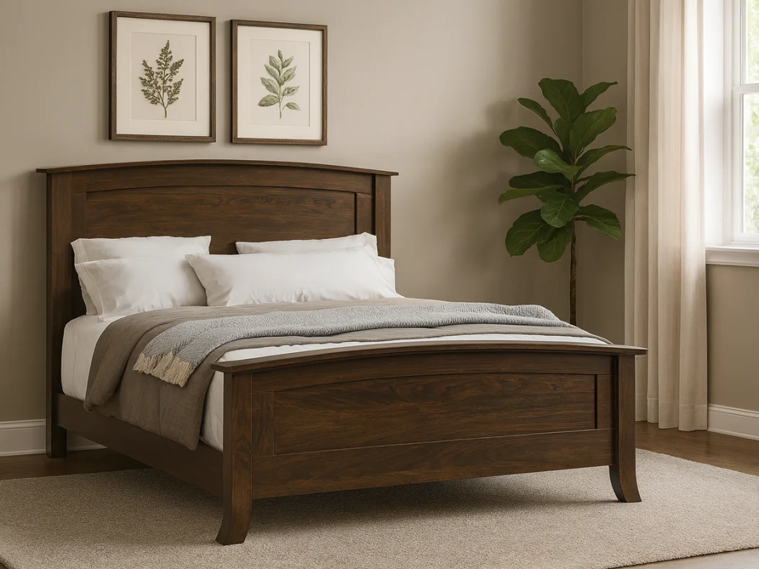 Handcrafted Panel Bed