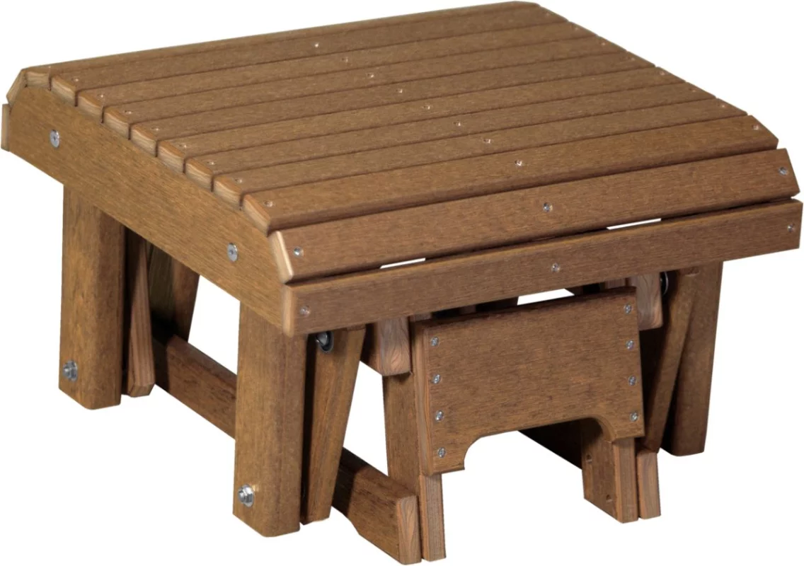 Antique Mahogany Cape Lookout Gliding Footrest