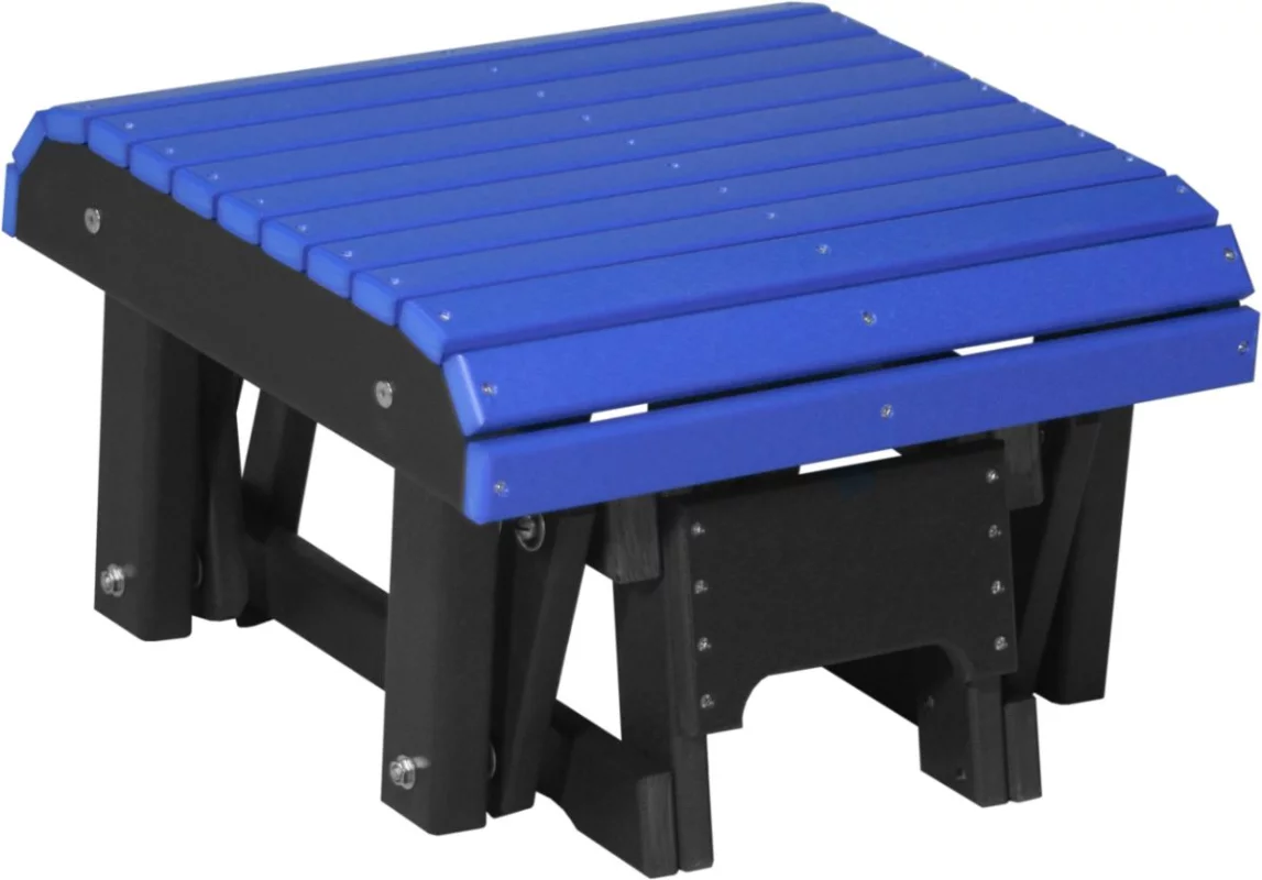Blue and Black Cape Lookout Gliding Footrest