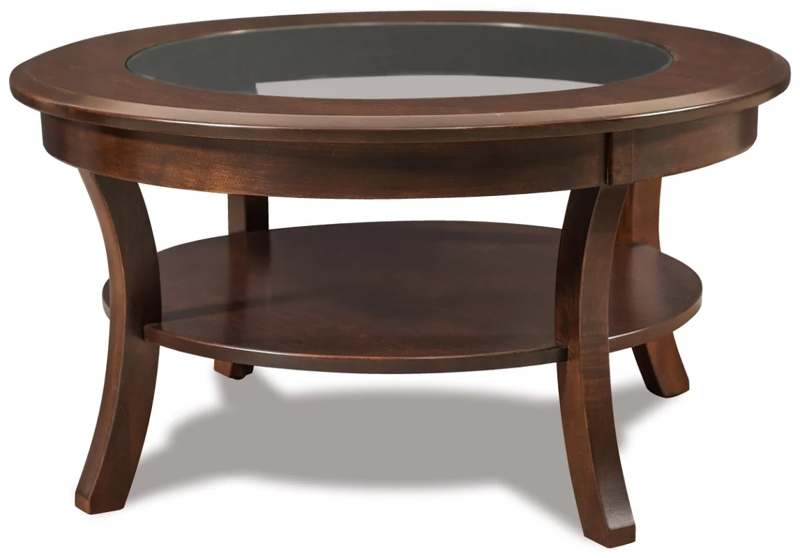 Carlton Glass Top Coffee Table