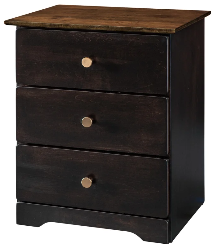 Choctaw 3-Drawer Nightstand